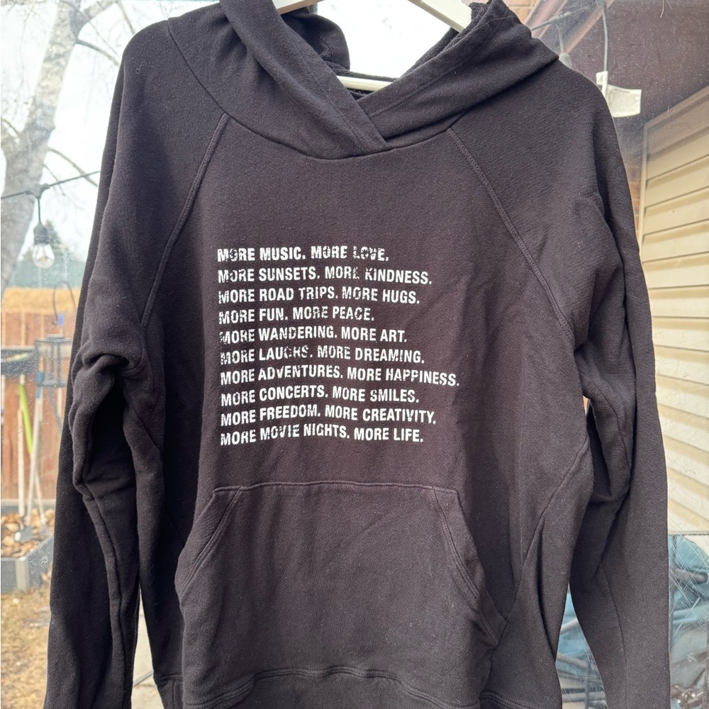 good hYOUman Black Hoodie